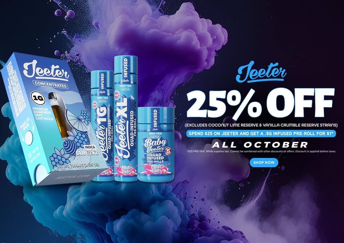 25% Off Jeeter