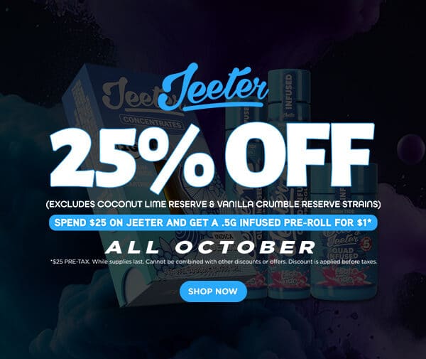 25% Off Jeeter