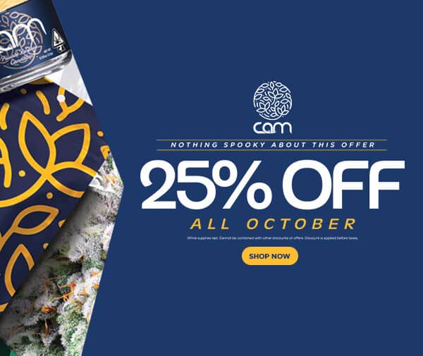25% Off CAM
