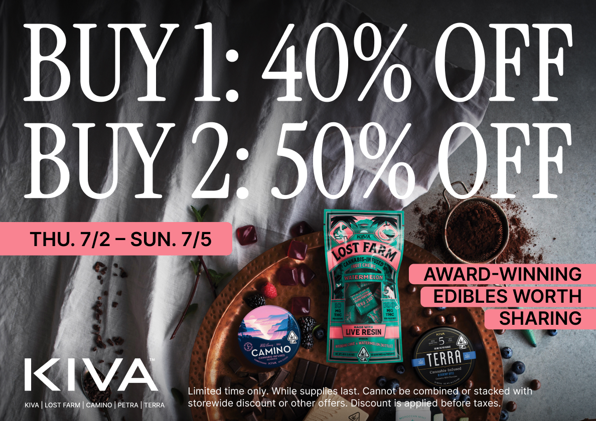 50% Off Kiva Brands