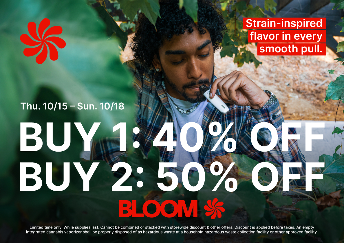 50% Off Bloom