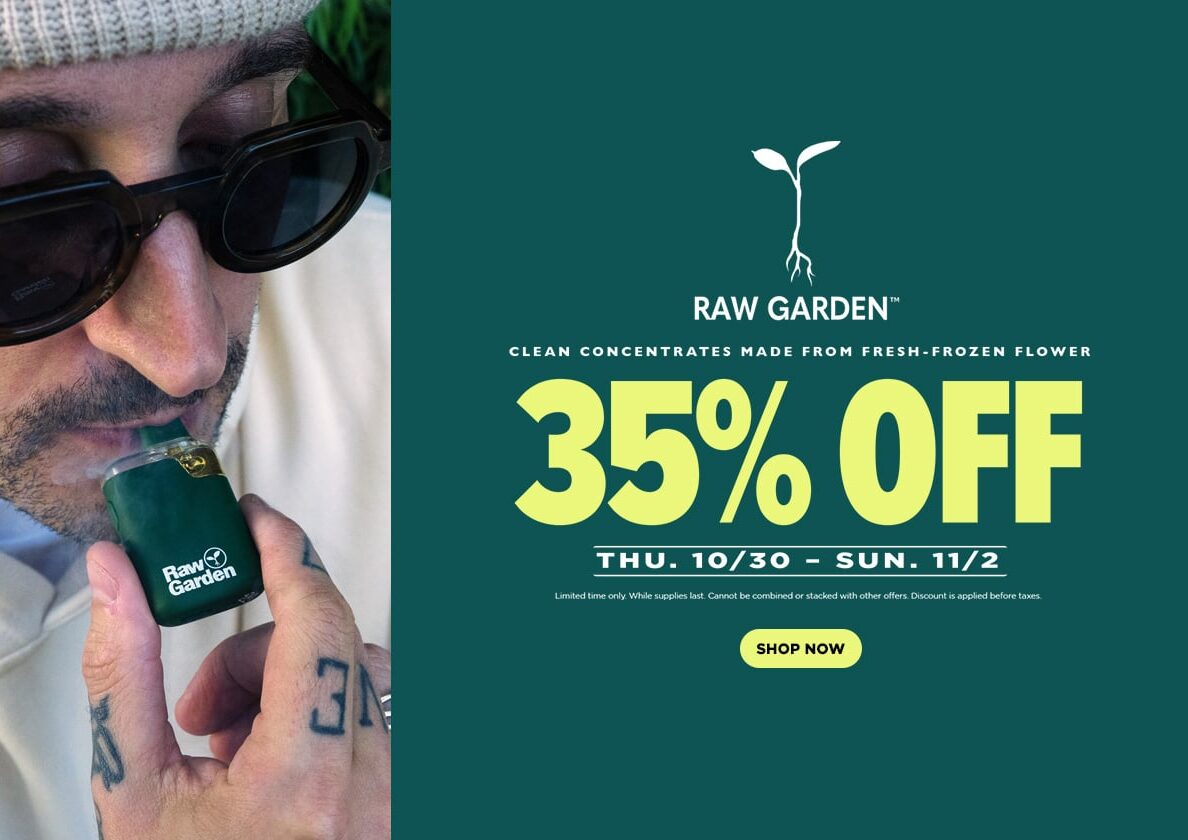 35% Off Raw Garden