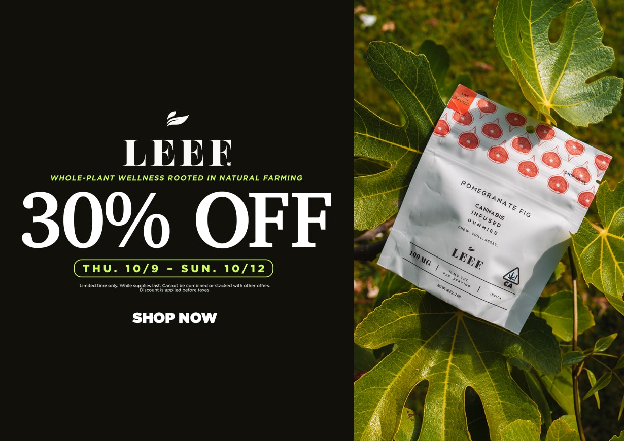 30% Off LEEF