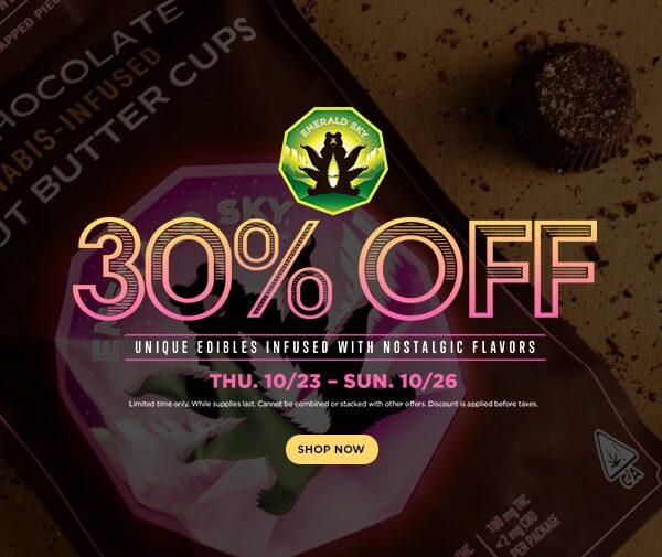 30% Off Emerald Sky