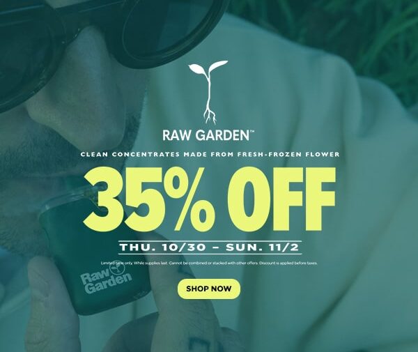 35% Off Raw Garden