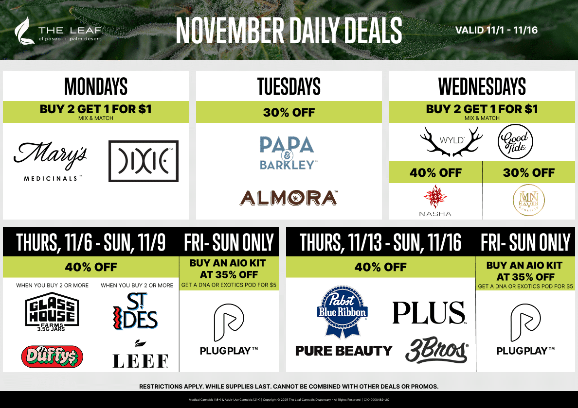 2 Week Promo Calendar