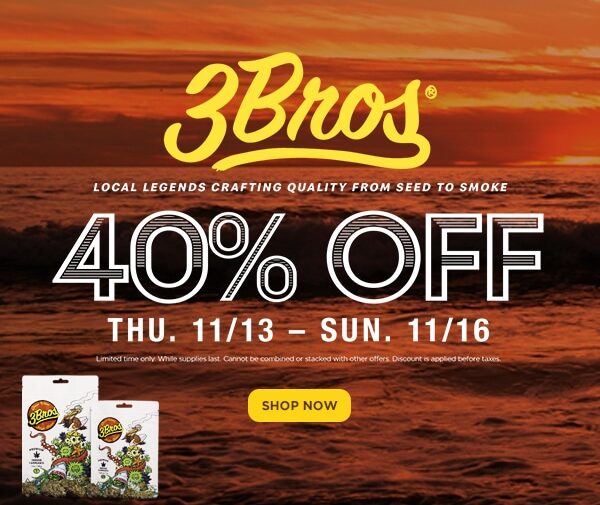 40% Off 3Bros