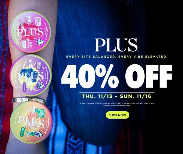 40% Off PLUS