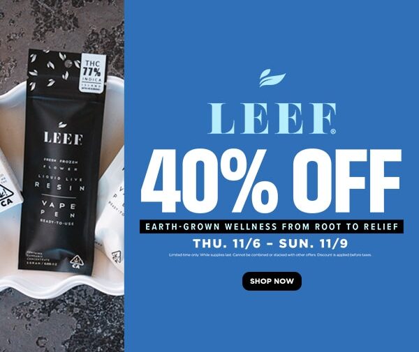 40% Off LEEF
