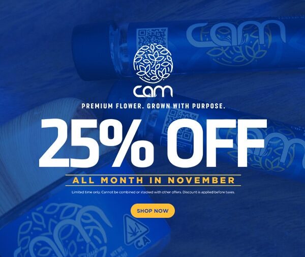 25% Off CAM