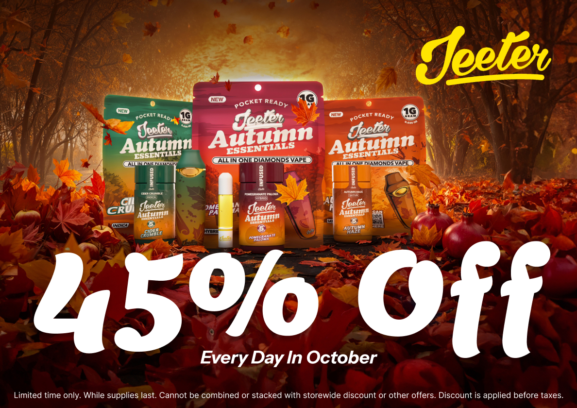 45% Off Jeeter