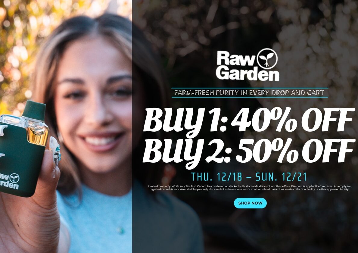 50% Off Raw Garden