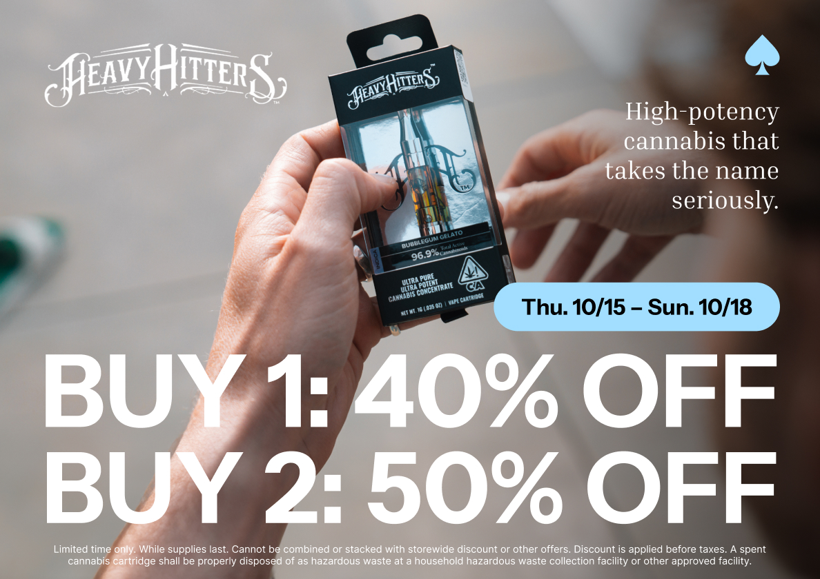 50% Off Heavy Hitters
