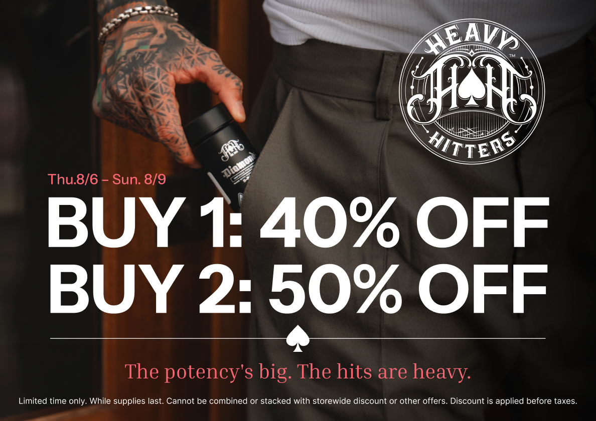 50% Off Heavy Hitters