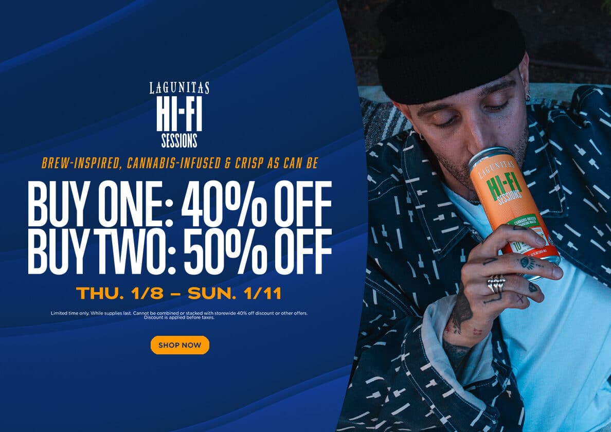 50% Off Lagunitas