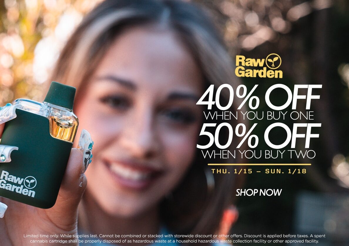 50% Off Raw Garden