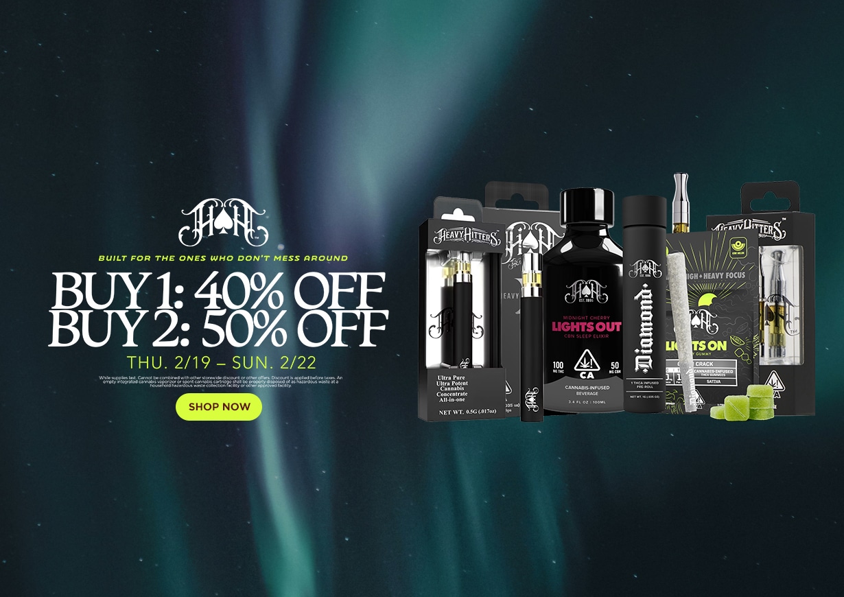 50% Off Heavy Hitters
