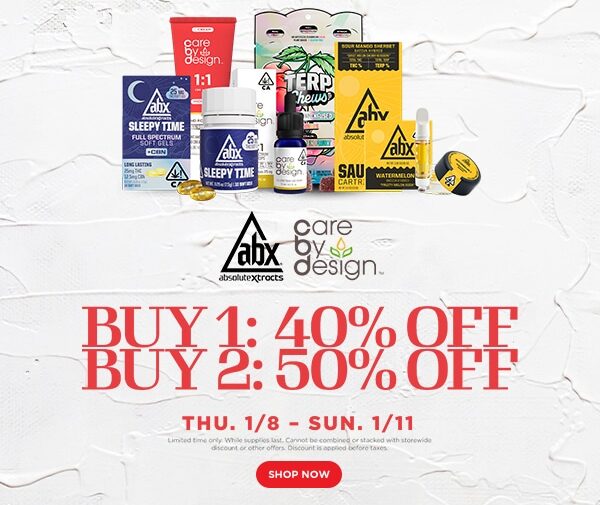 50% Off ABX & Care by Design