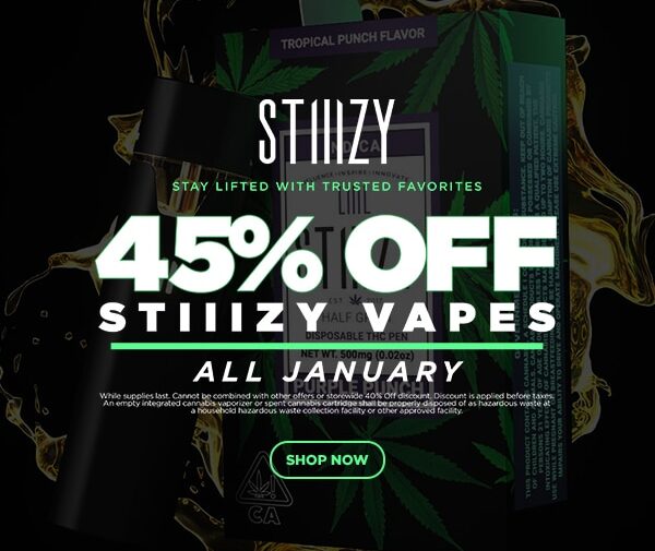 45% Off STIIIZY Vape