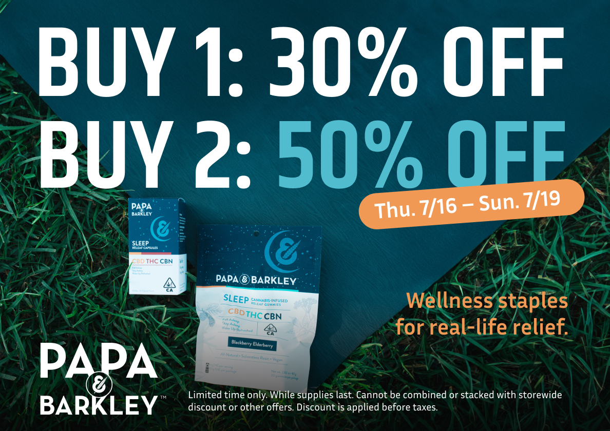50% Off Papa & Barkley