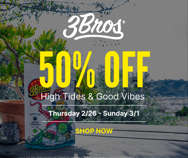 50% Off 3Bros