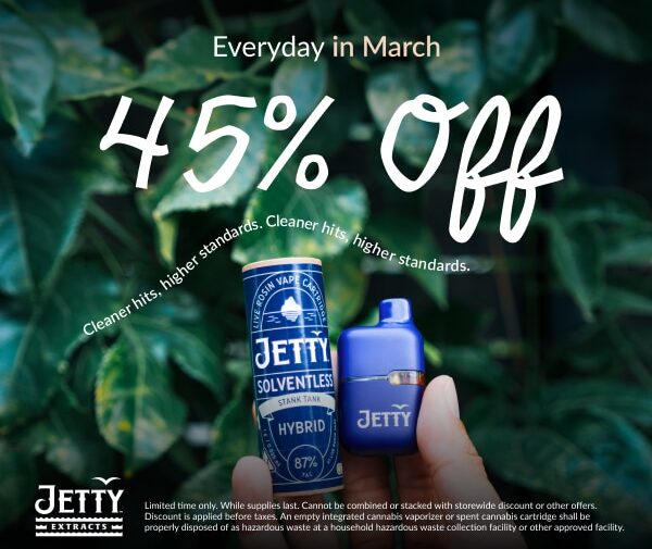 45% Off Jetty