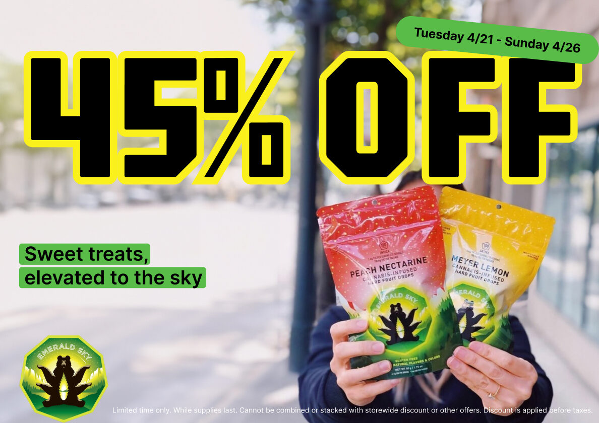 45% Off Emerald Sky
