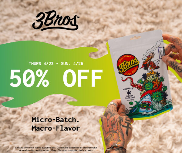 50% Off 3Bros