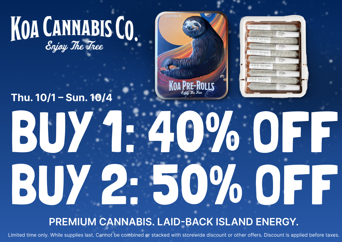 50% Off KOA
