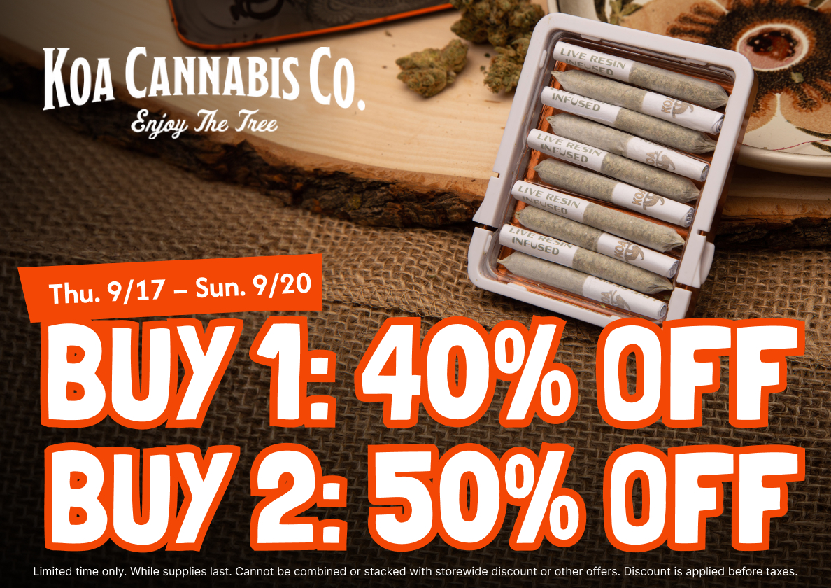 50% Off KOA