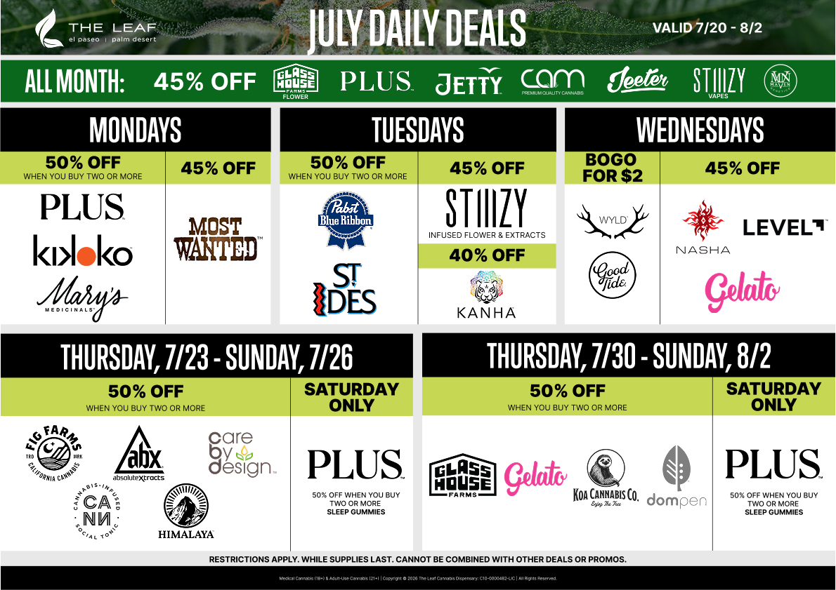 2 Weeks of Promos