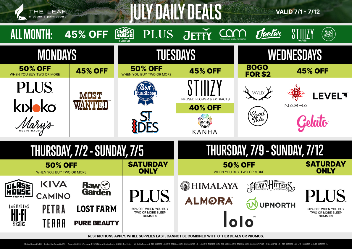 2 Weeks of Promos