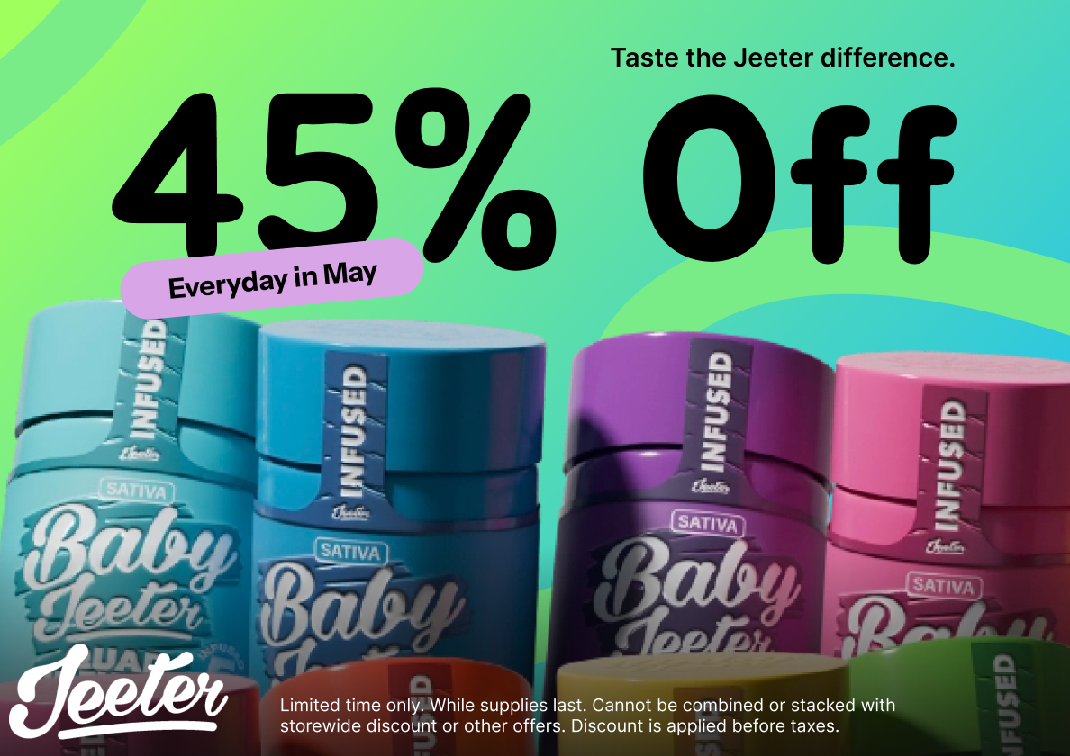 45% Off Jeeter