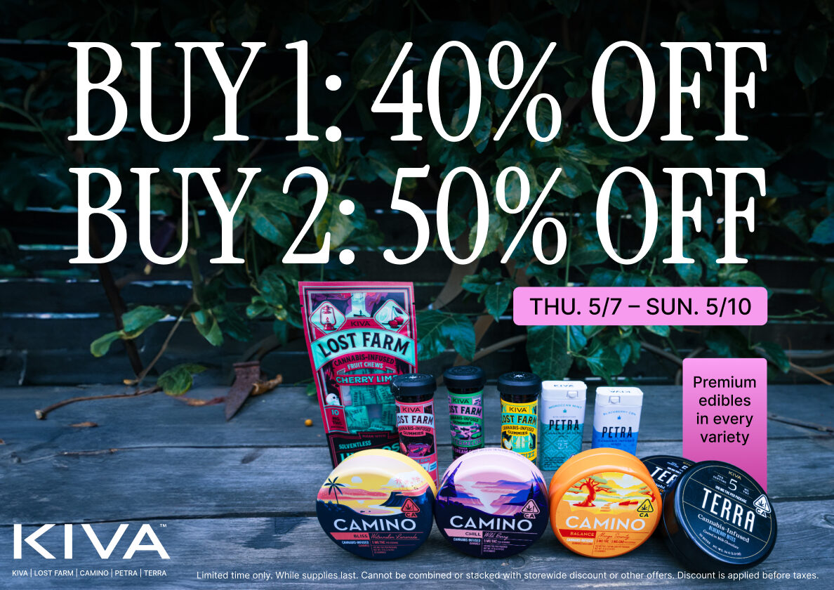 50% Off Kiva Brands