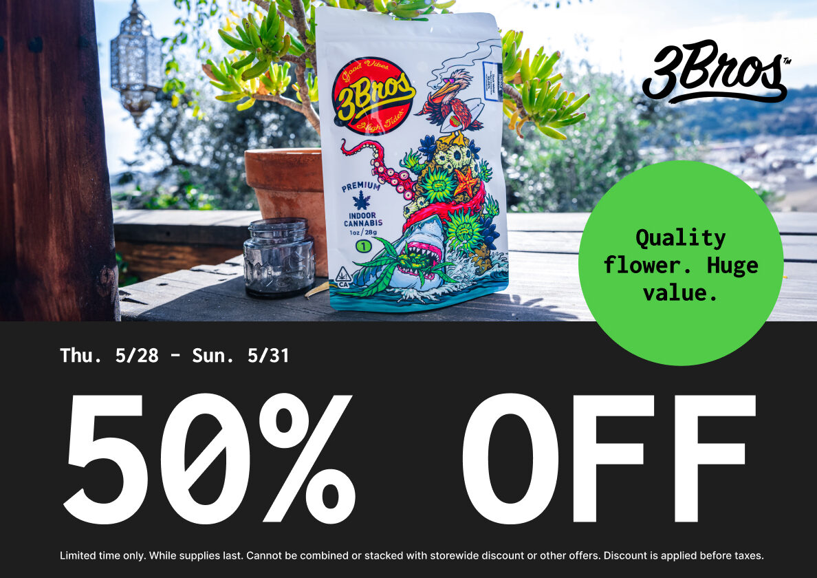 50% Off 3Bros