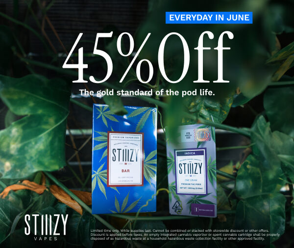 45% Off STIIIZY Vapes