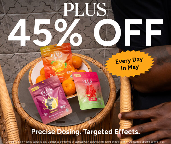 45% Off PLUS