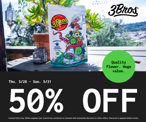 50% Off 3Bros