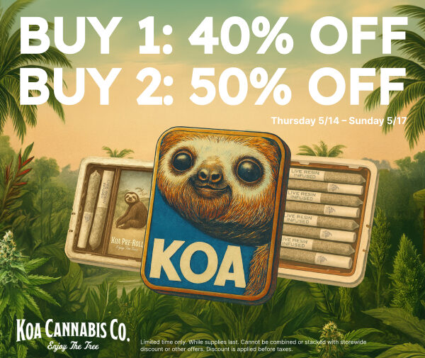 50% Off KOA