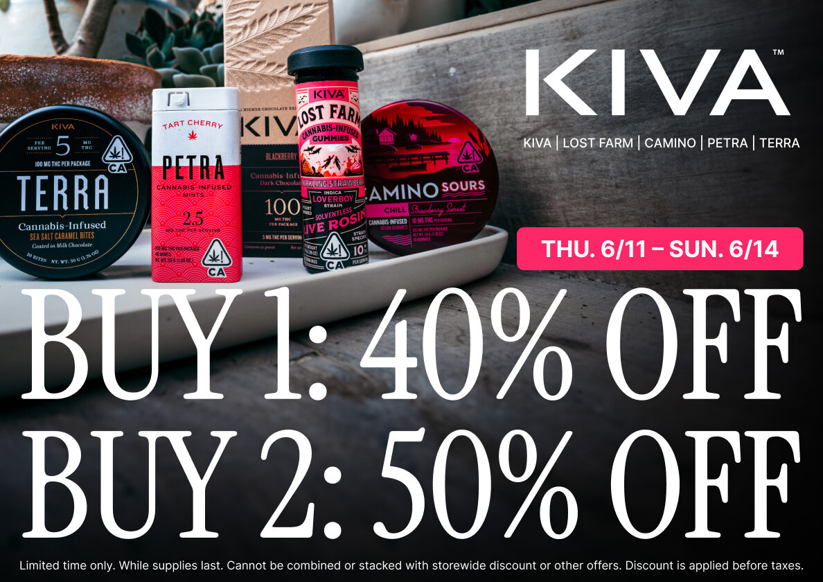 50% Off Kiva Brands