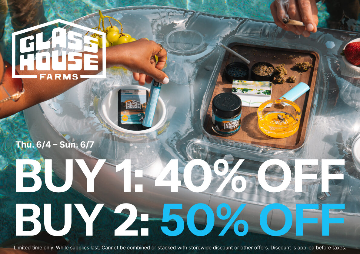 50% Off Glass House Farms