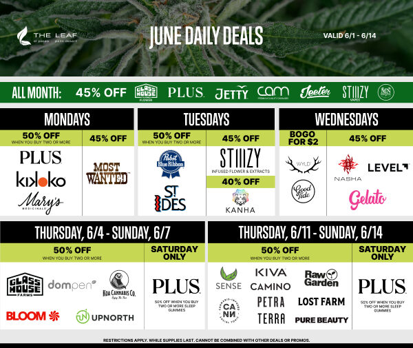 2 Weeks of Promos
