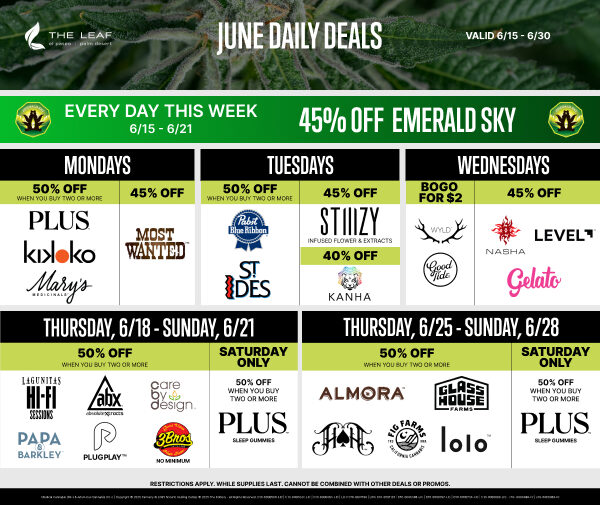 2 Weeks of Promos