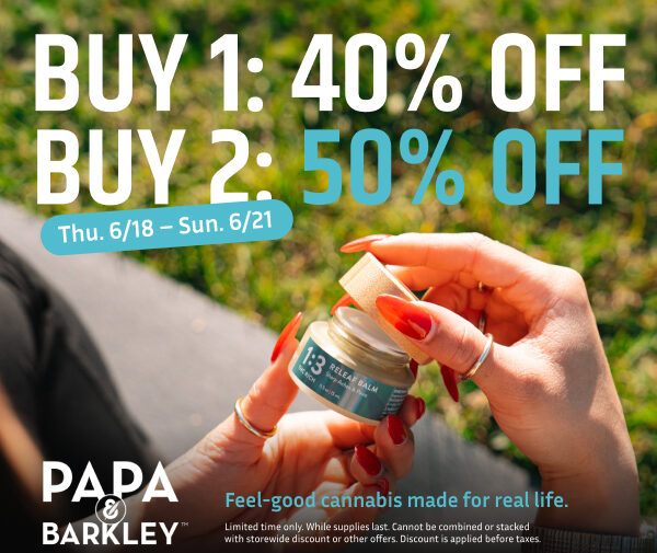 50% Off Papa & Barkley