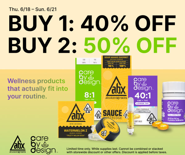 50% Off ABX & Care by Design