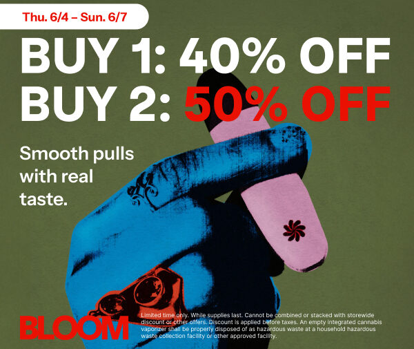 50% Off Bloom