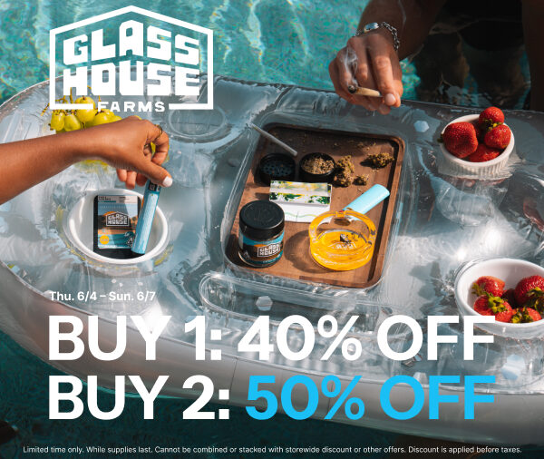 50% Off Glass House Farms