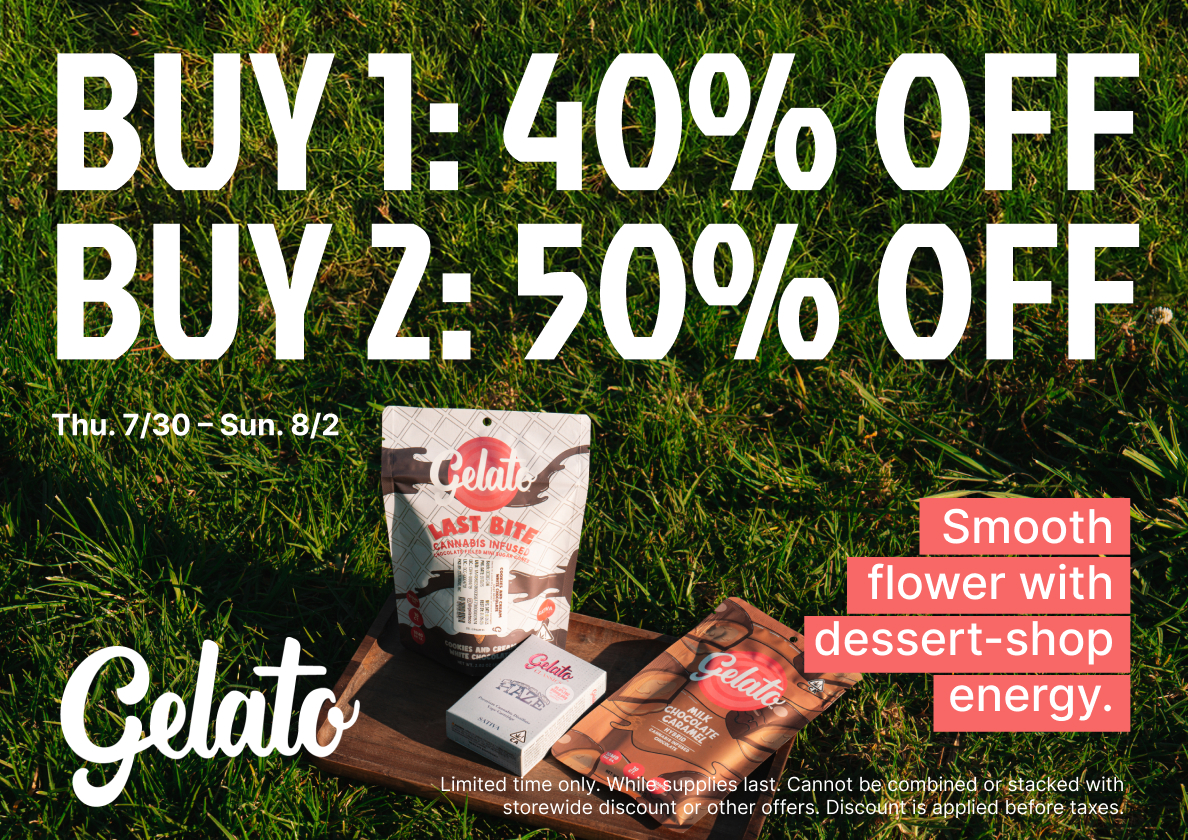 50% Off Gelato