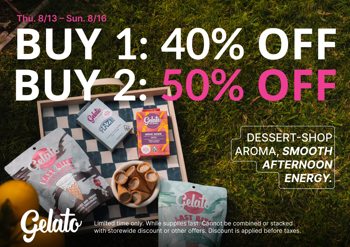 50% Off Gelato