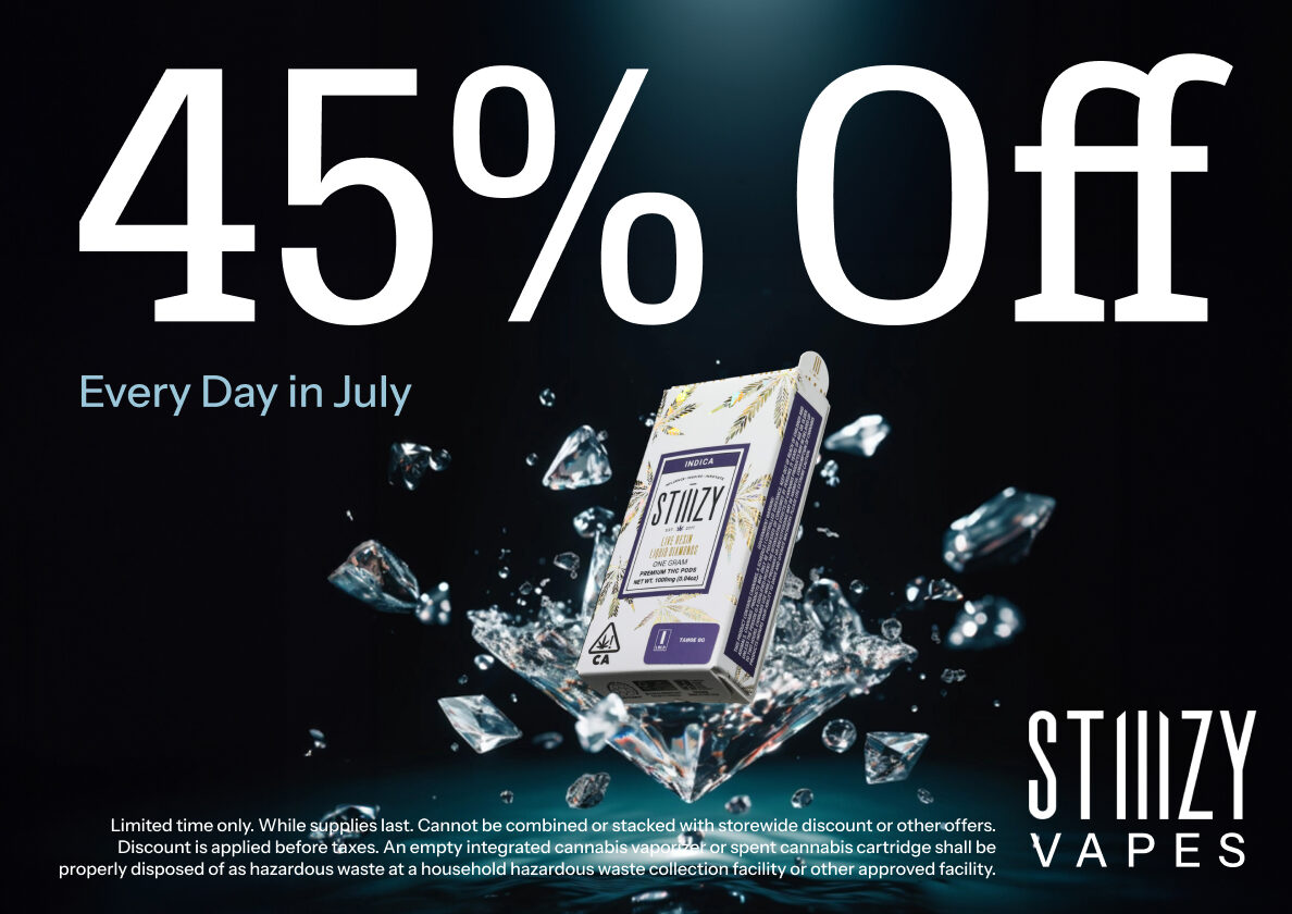 45% Off STIIIZY Vapes
